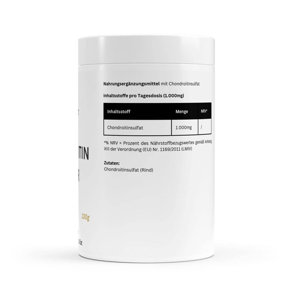 Chondroitin Pulver - 100g - ceboost