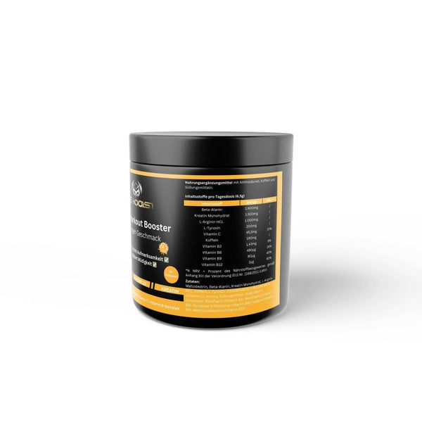 Pre - Workout Booster Orange - 520g - ceboost