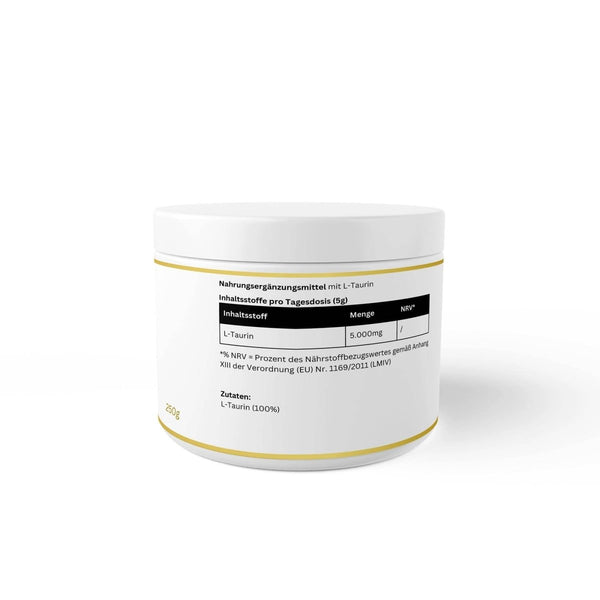Taurin Pulver - 250g - ceboost