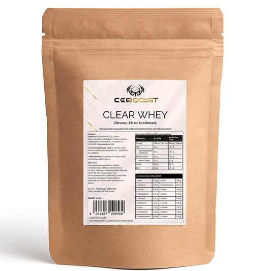 Clear Whey Protein Eistee Zitrone - 500g - ceboost