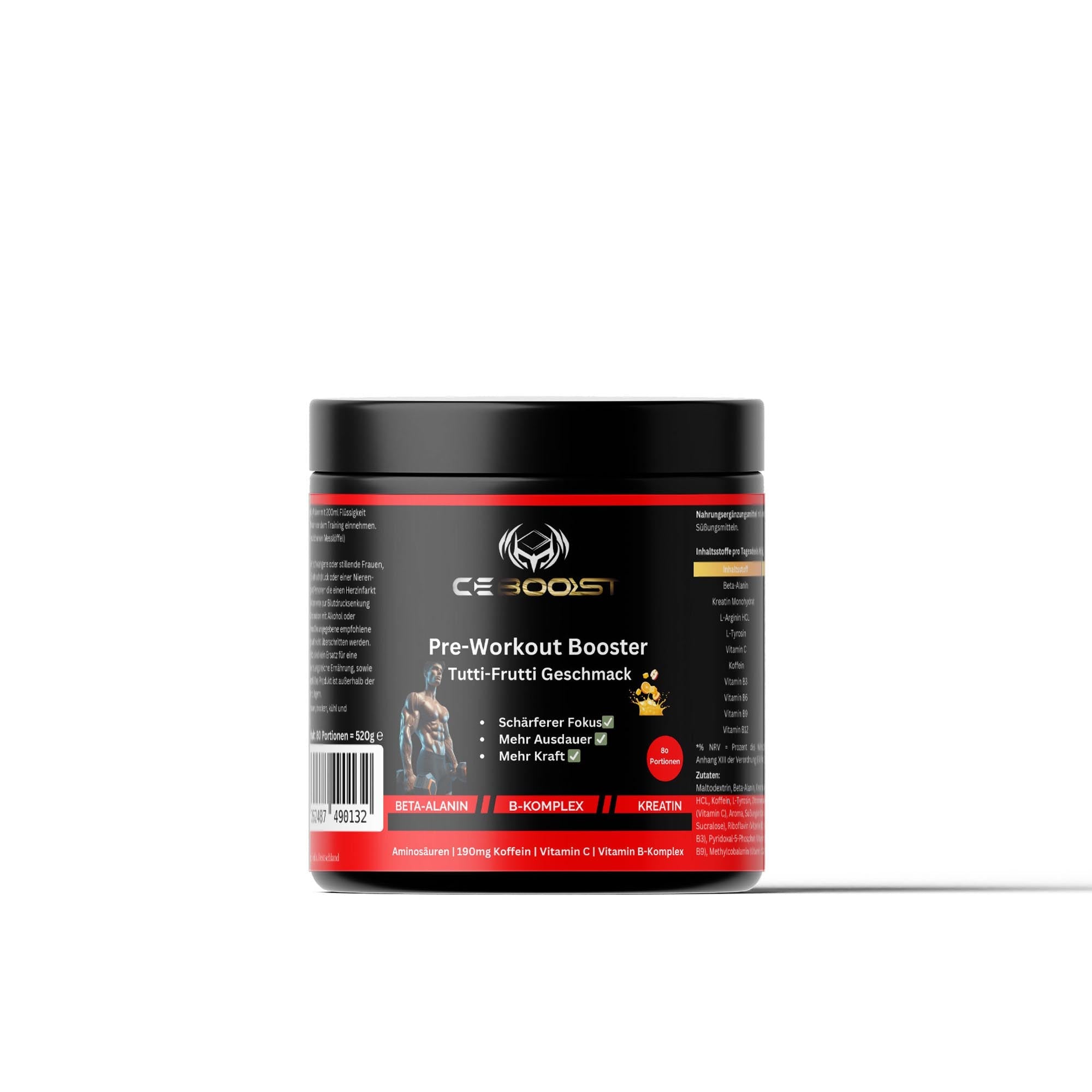Tutti Frutti Energy Booster - Preworkout