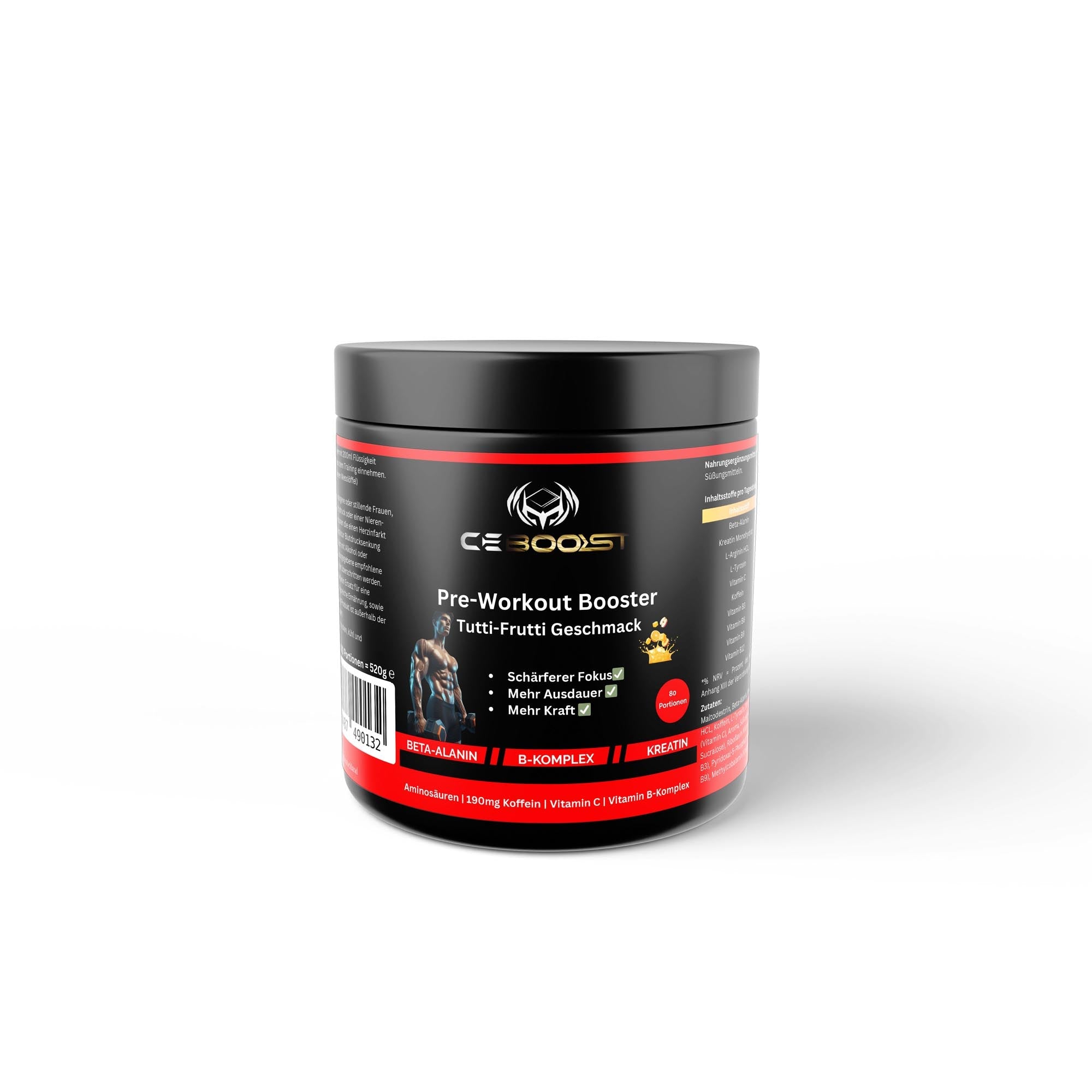 Tutti Frutti Energy Booster - Preworkout