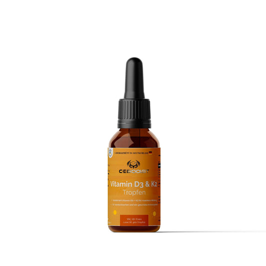 Vitamin D3 + K2 - 1.700 Tropfen - 50ml