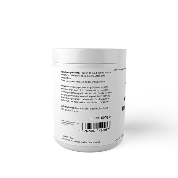 Kollagen Hydrolysat Pulver - 500g - ceboost