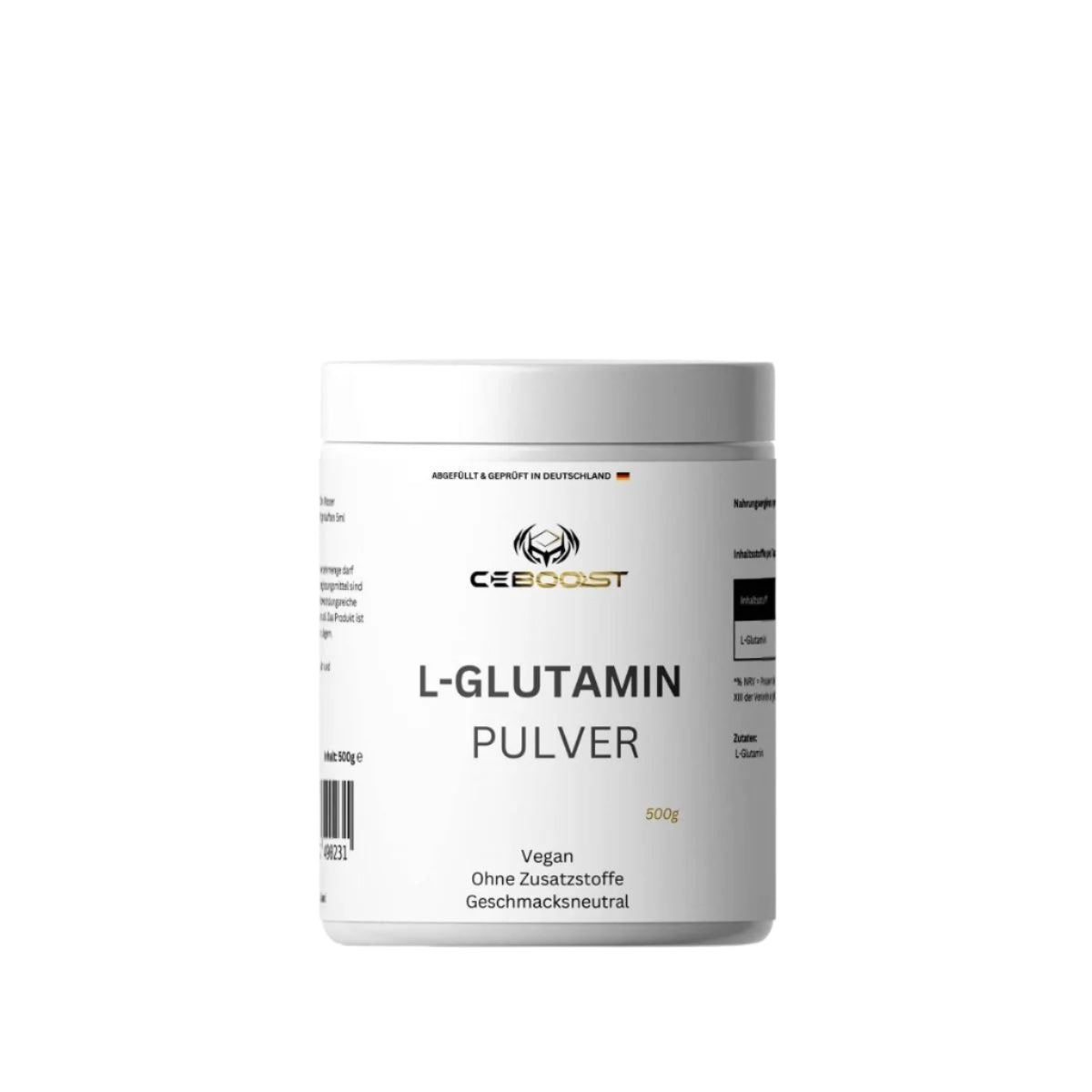 L - Glutamin Pulver - 500g - ceboost
