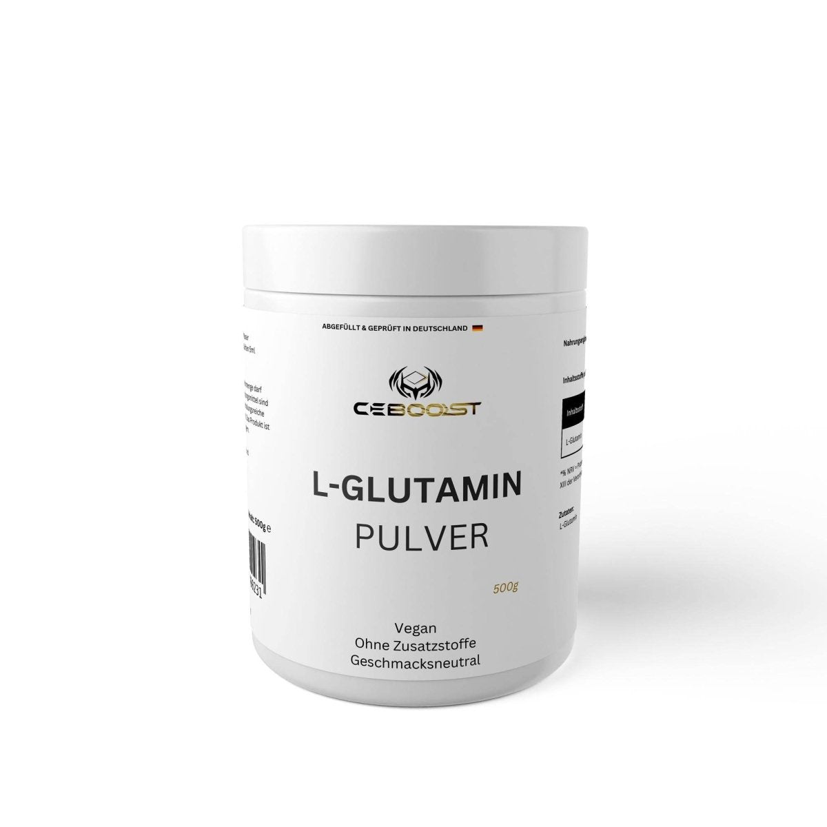 L - Glutamin Pulver - 500g - ceboost