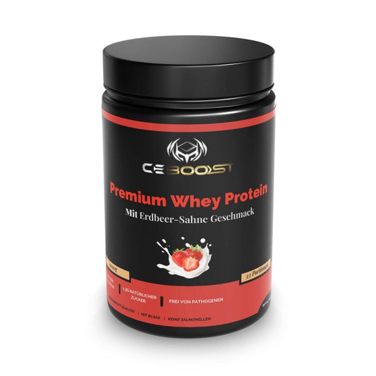 Premium Whey Protein Erdbeere - 1.000g - ceboost