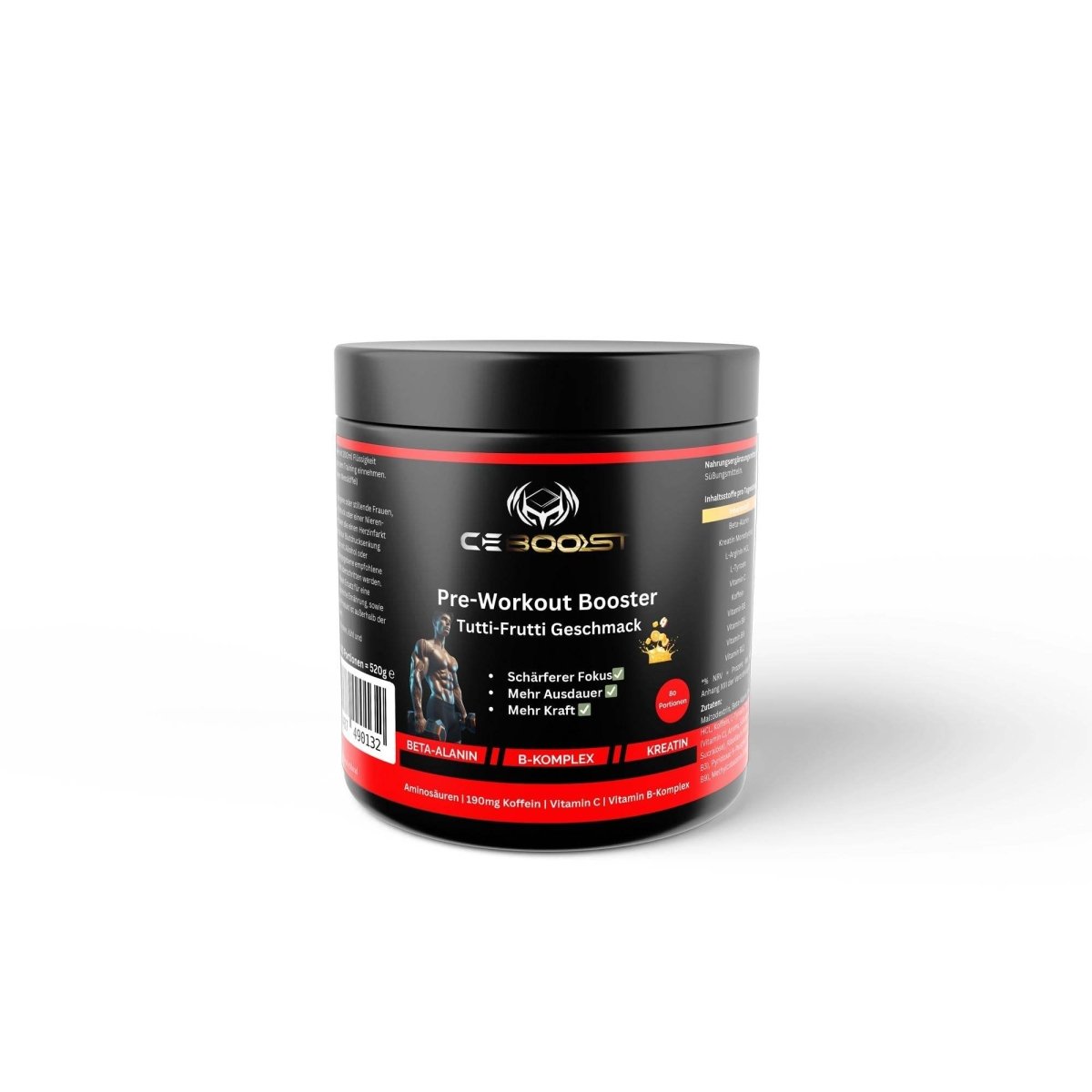 Tutti Frutti Energy Booster - Preworkout - ceboost