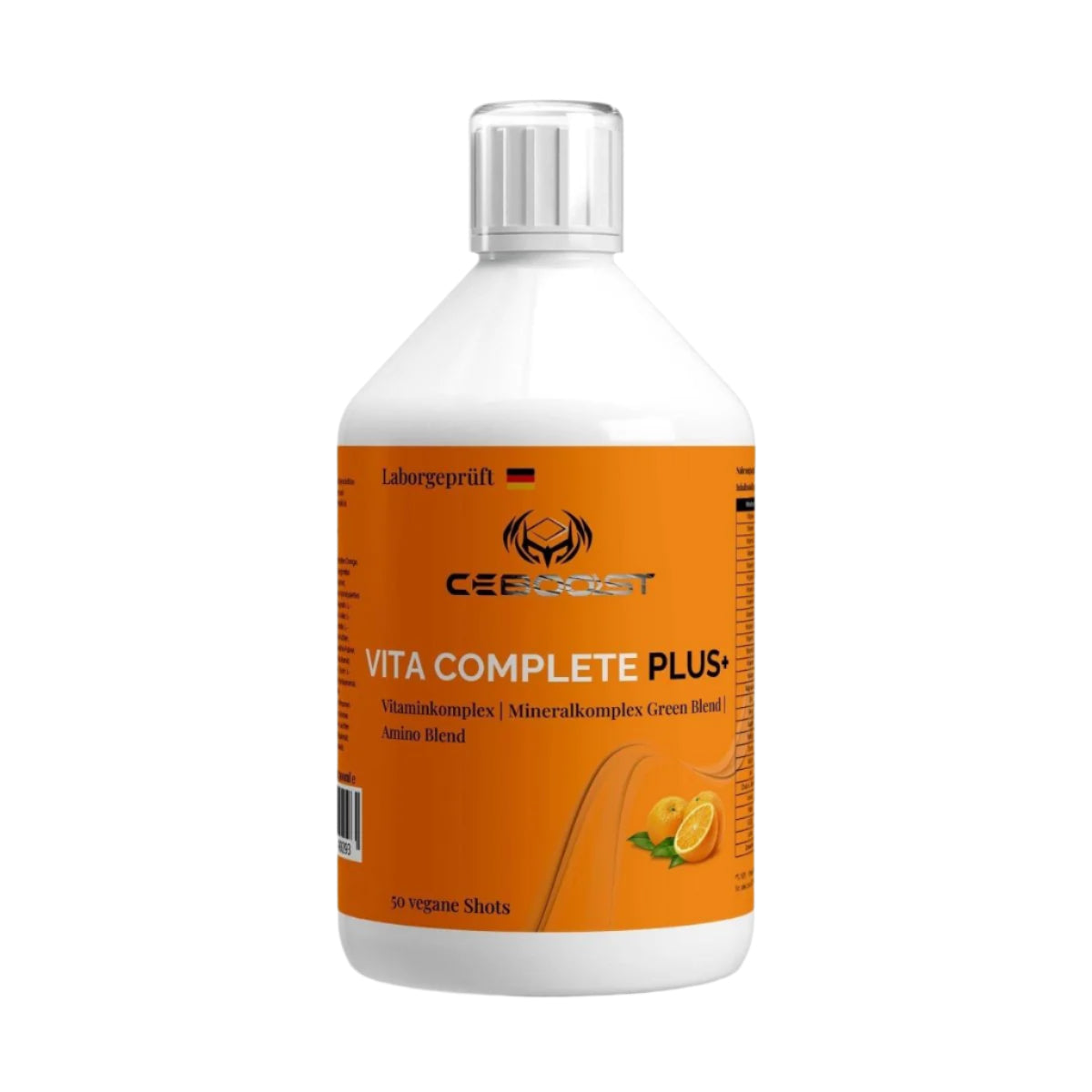Vita Complete PLUS+ Shots - Fresh Orange - 500ml - ceboost