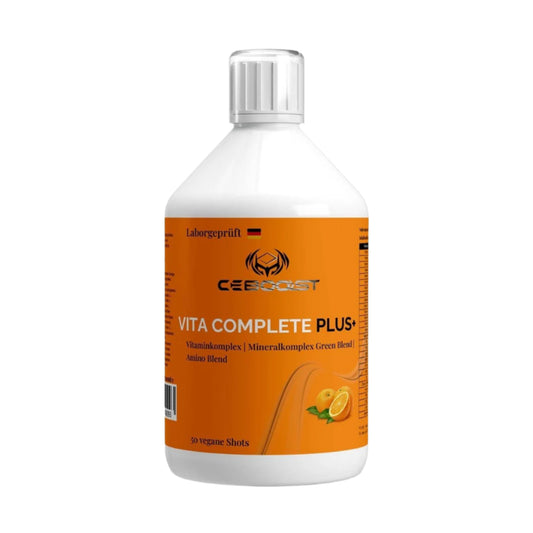 Vita Complete PLUS+ Shots - Fresh Orange - 500ml - ceboost