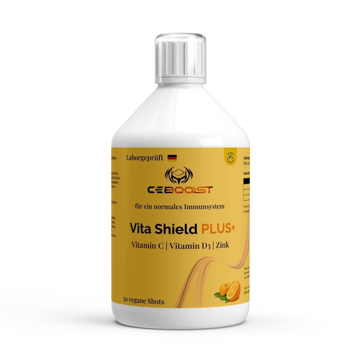 Vita Shield PLUS+ Shots - Fresh Orange - 500ml - ceboost